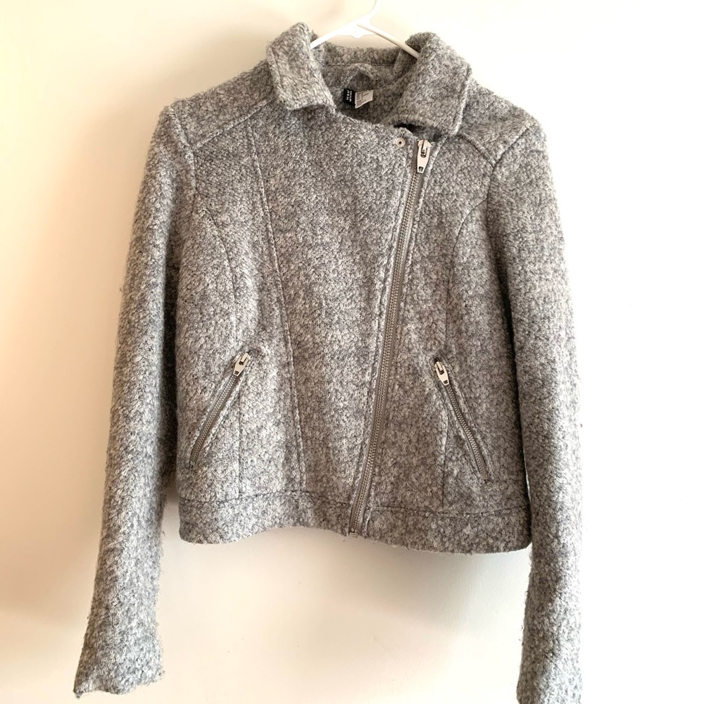 H&M Moto Jacket. Size 8
